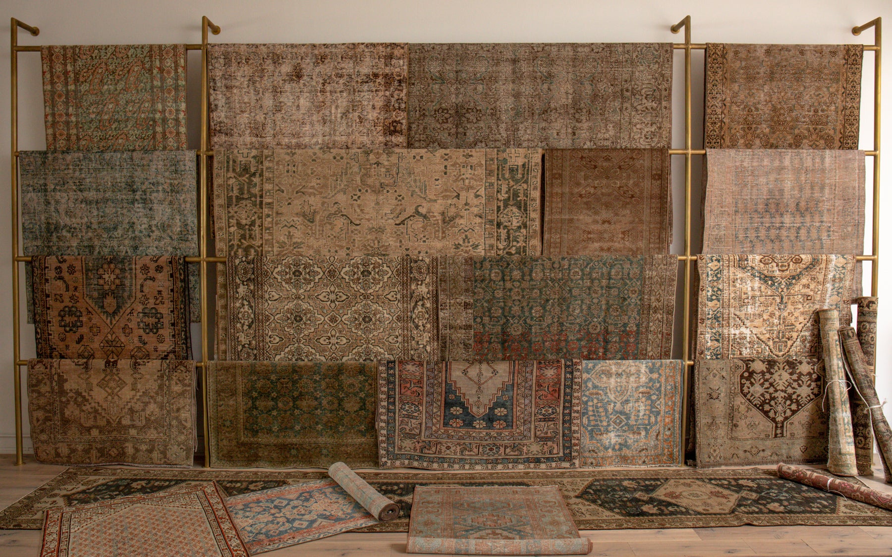 専用　2点セット【60's Vintage rug】188×102cm 6x9 – The Vintage Rug Shop