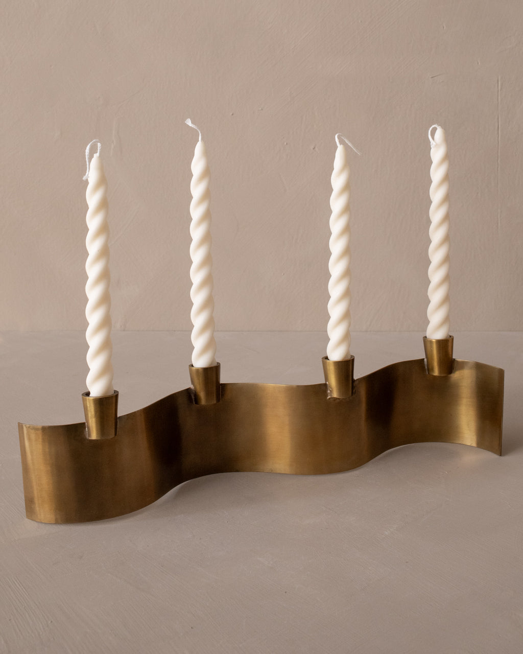 Brass Taper Holders - Jande Candles