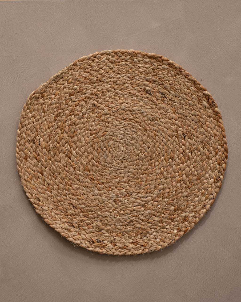 Round Woven Placemat The Vintage Rug Shop