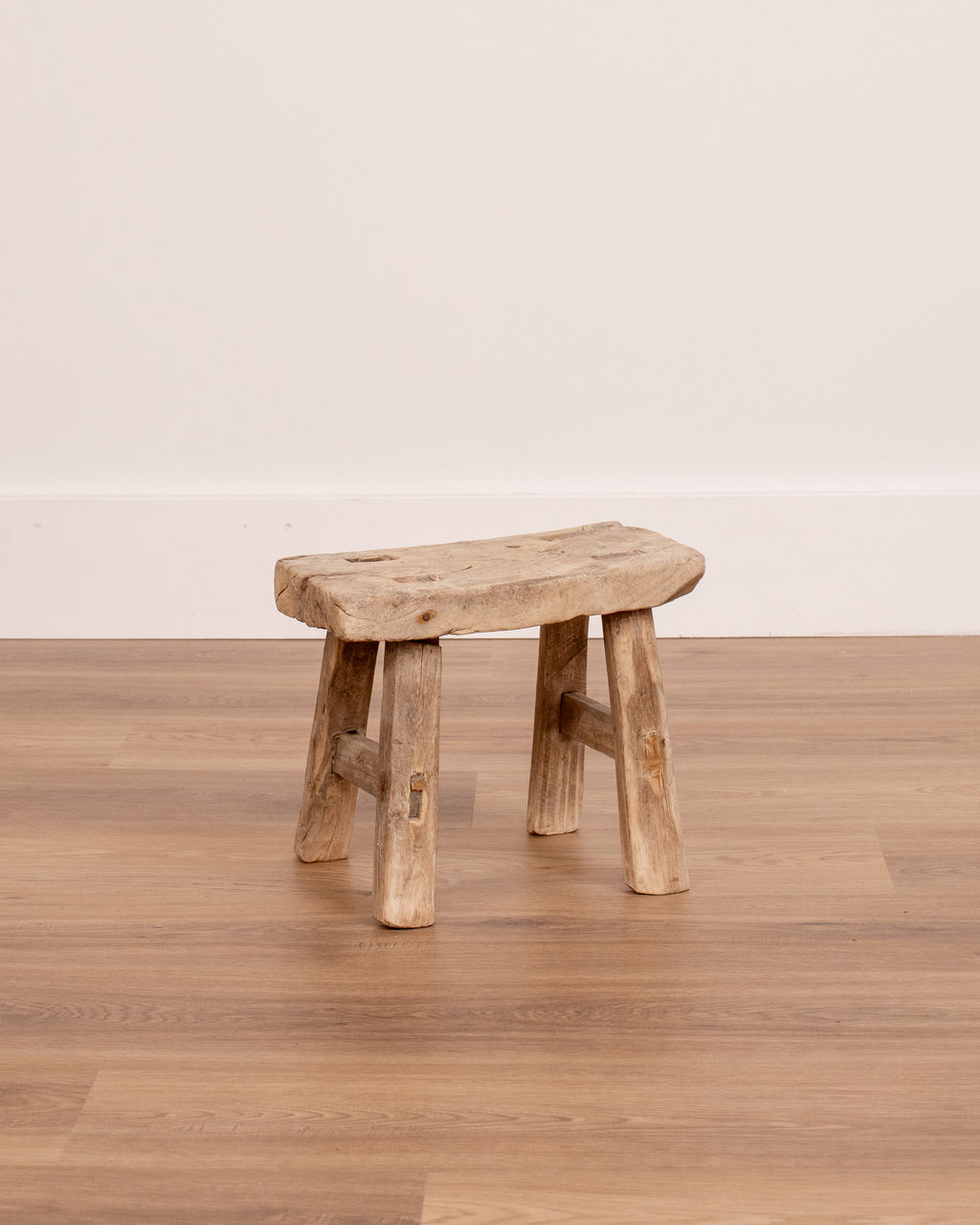 Primitive Step Stool XLVI – The Vintage Rug Shop