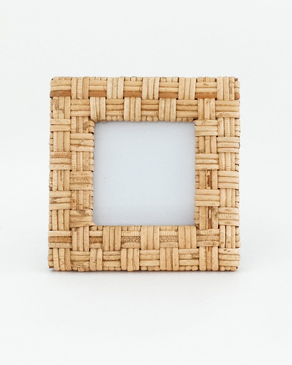 Woven Rattan Picture Frame The Vintage Rug Shop