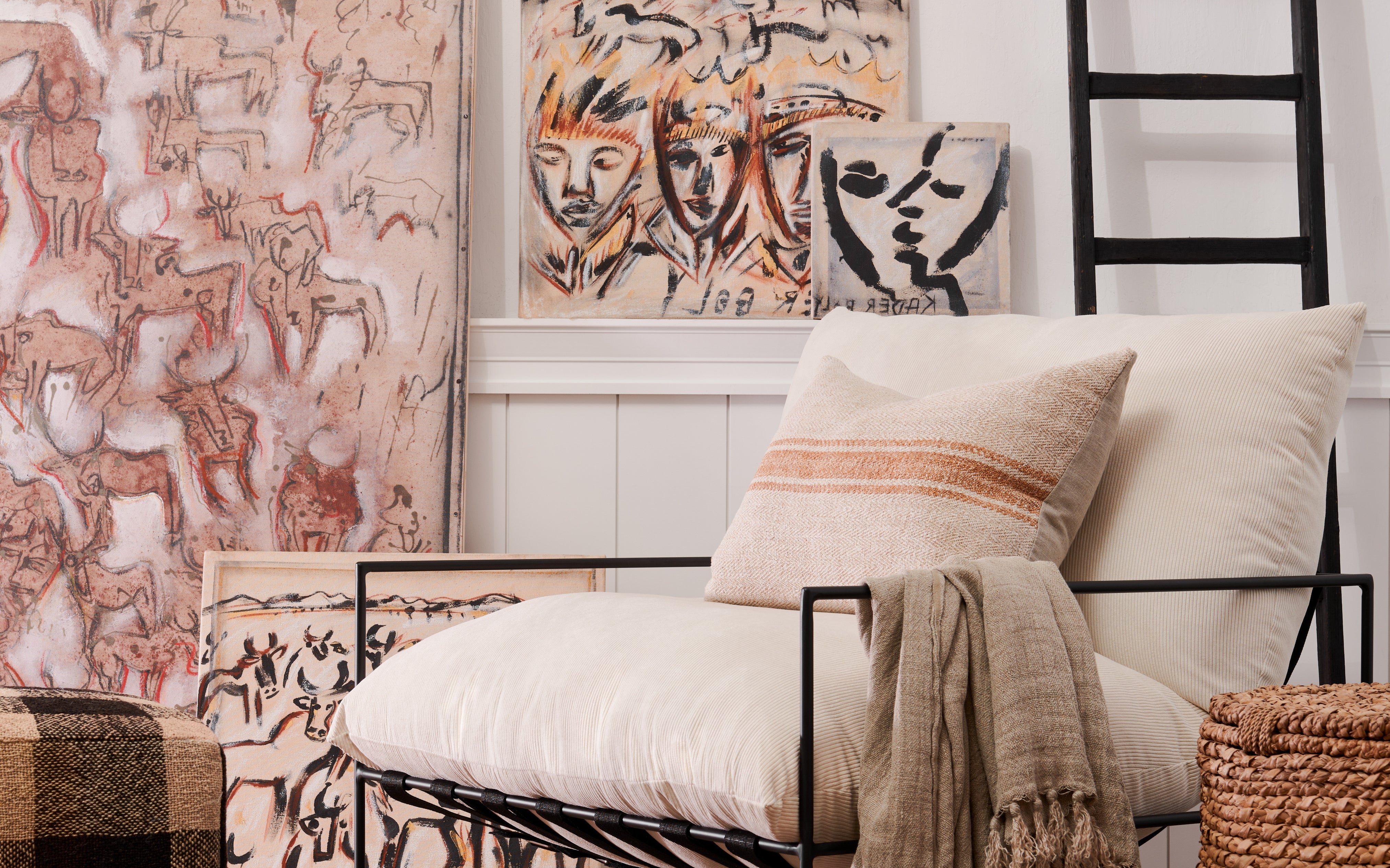 The Artistic Journey:  Kader Boly x The Vintage Rug Shop