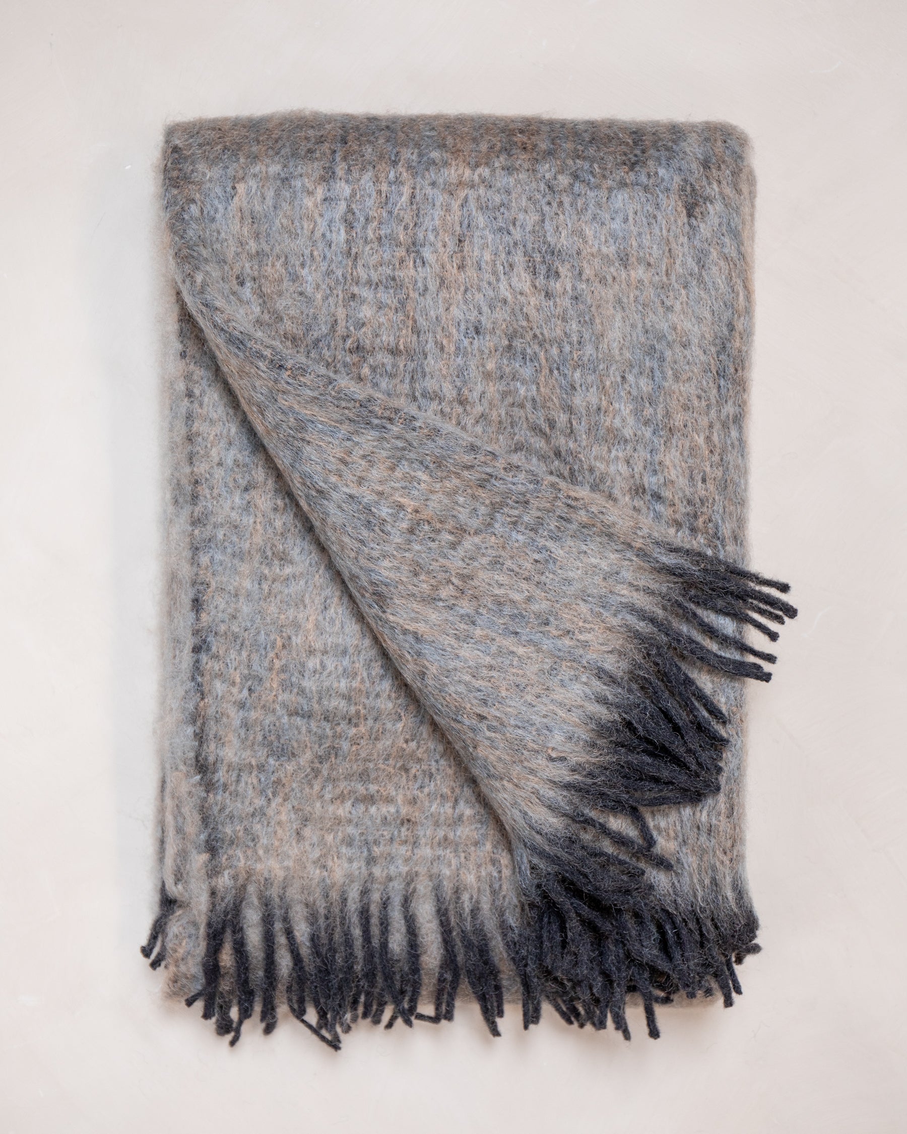 小物 MOHAIR BORDER LONG STOLE Aspen Mohair Throw – The Vintage Rug Shop