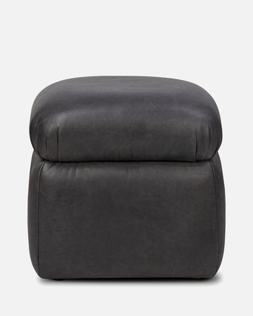 Emmett Leather Stool