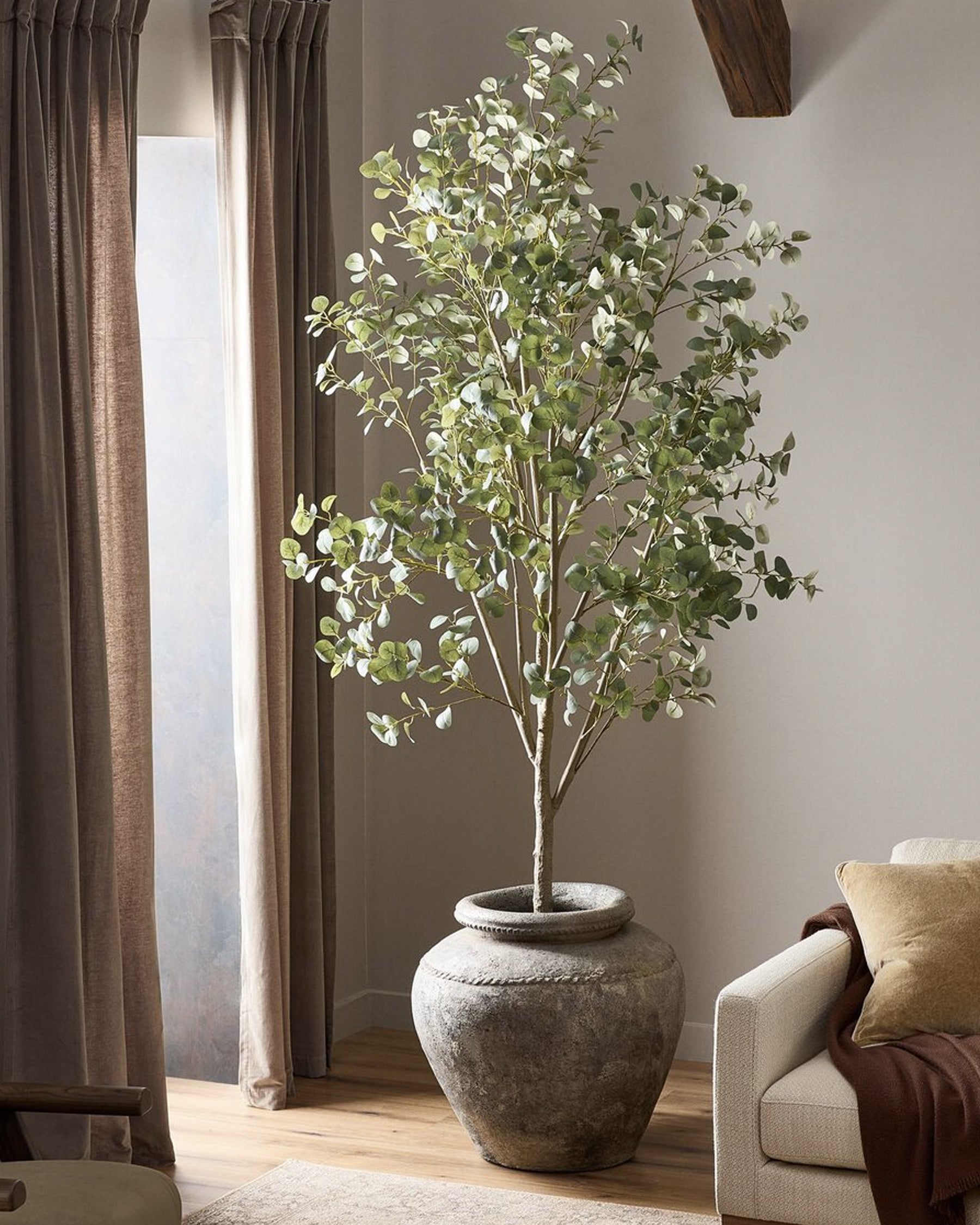 Faux Eucalyptus Tree – The Vintage Rug Shop