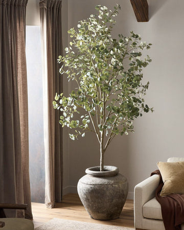 Faux Eucalyptus Tree