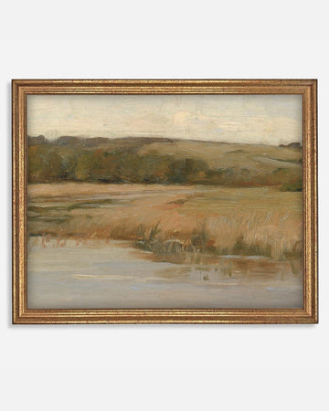 Grassy Riverbank