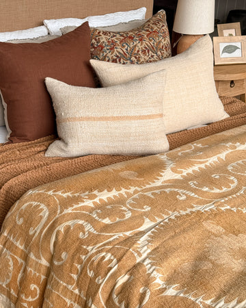 Vintage Suzani Bedcover