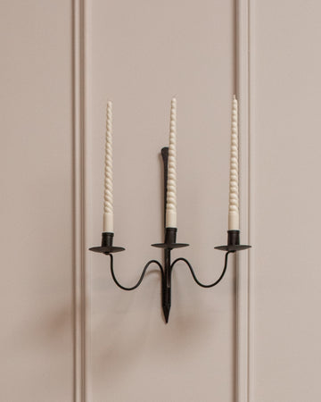 Iron Wall Candelabra