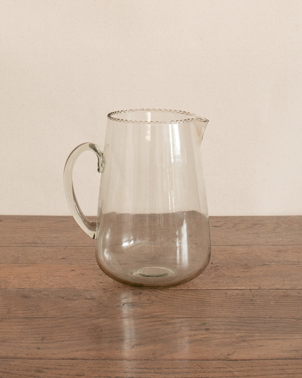 Juliet Glass Pitcher – The Vintage Rug Shop