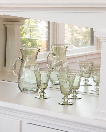 Olivia Etched Pitcher