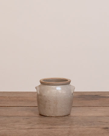 Vintage French Tiny Crock - XII