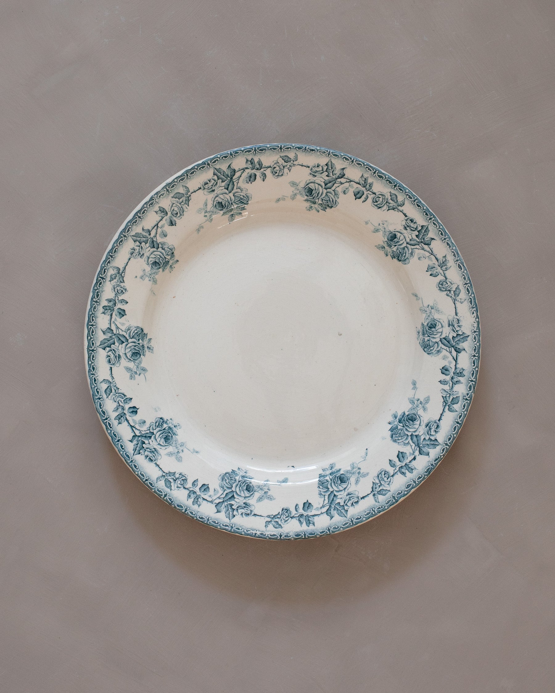 Vintage porcelain shops serving platter