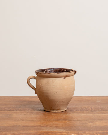 Vintage French Stoneware Pitcher - XXXXII