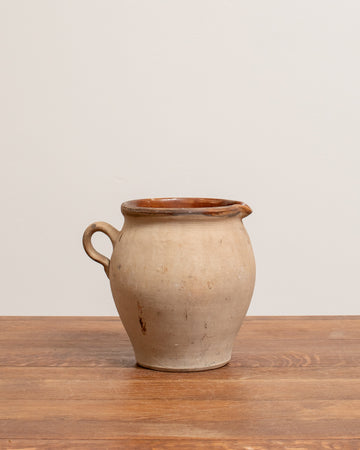 Vintage French Stoneware Pitcher - XXXXIII