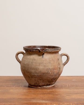 Vintage French Stoneware Pitcher - XXXXIV