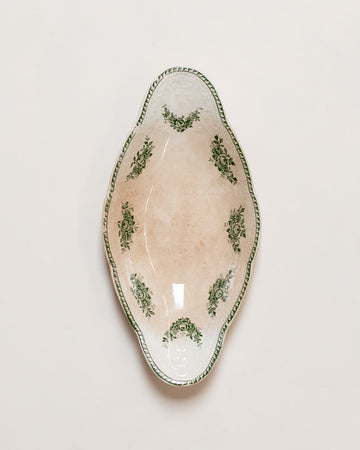 Vintage Transferware Spoon Rest - VI