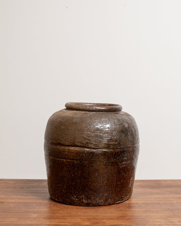 Vintage Glazed Vase (XL) XXXVII