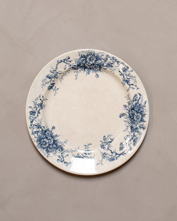 Vintage Transferware Serving Platter - Daisyflower I