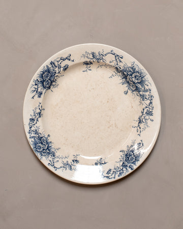 Vintage Transferware Serving Platter - Daisyflower II