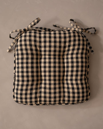 Country Gingham Seat Cushion