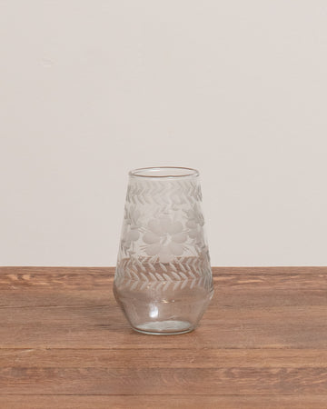 Wisteria Etched Glassware