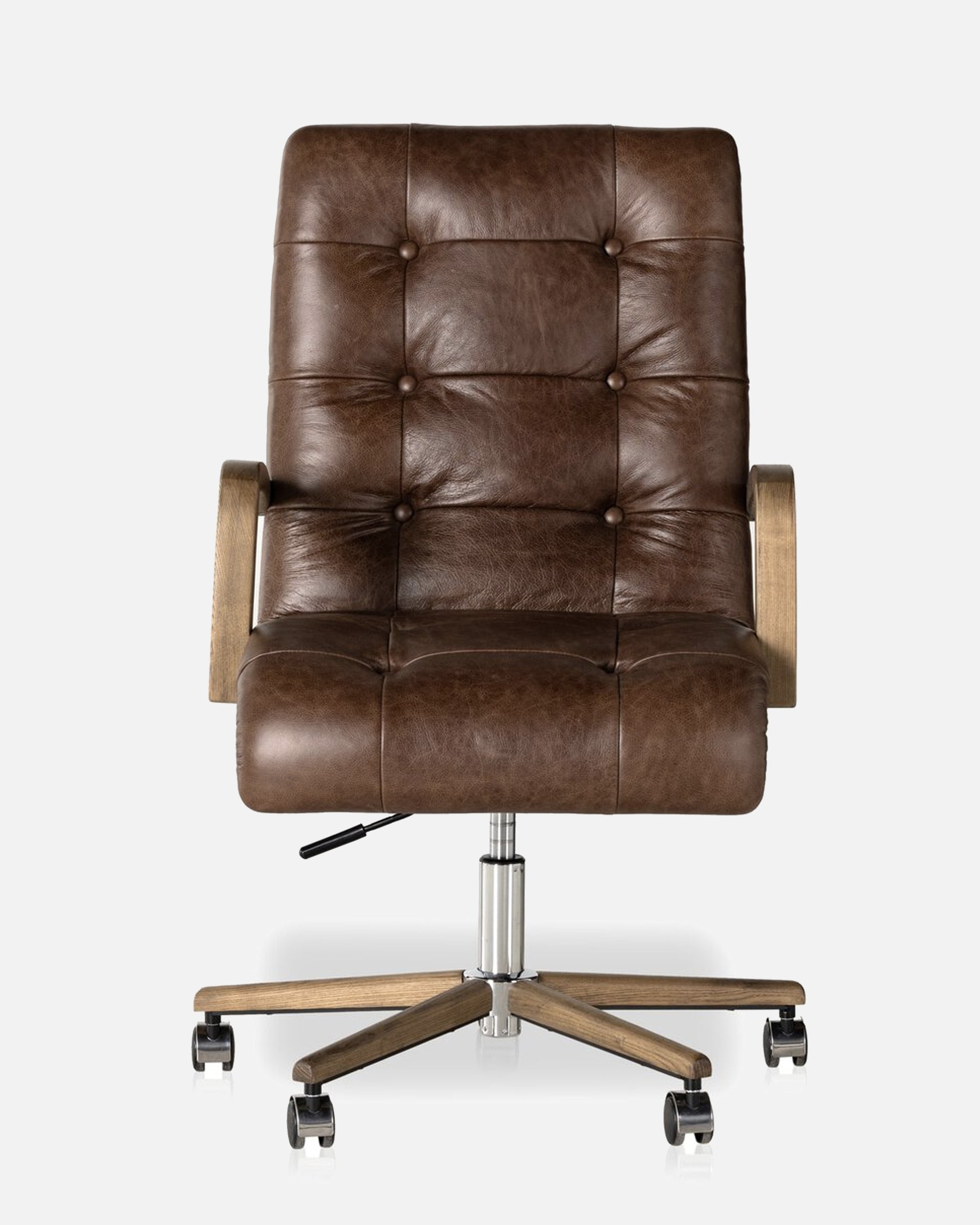 バーモント州オーリンズ「Anderson Mfg. Co.」 ヴィンテージ椅子 Anderson Desk Chair – The Vintage Rug Shop