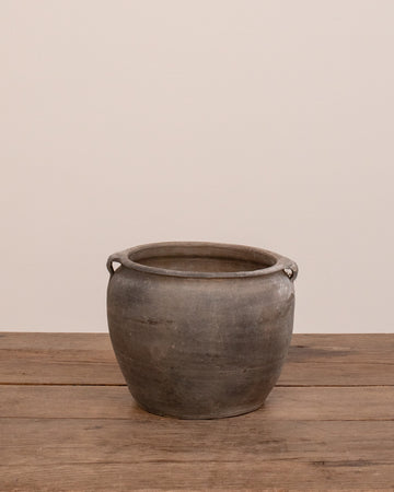 Vintage Clay Pot XCVI