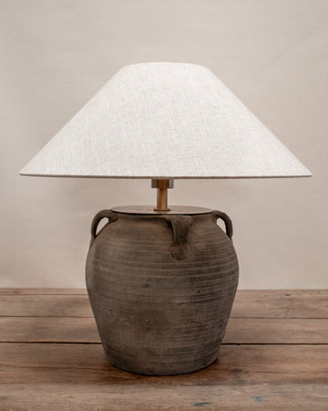 Antique Clay Jar Table Lamp II