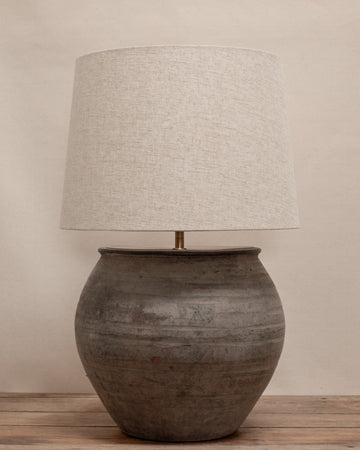 Antique Clay Jar Table Lamp I