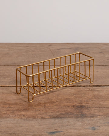 Petite Brass Basket
