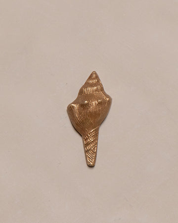 Brass Conch Paperweight
