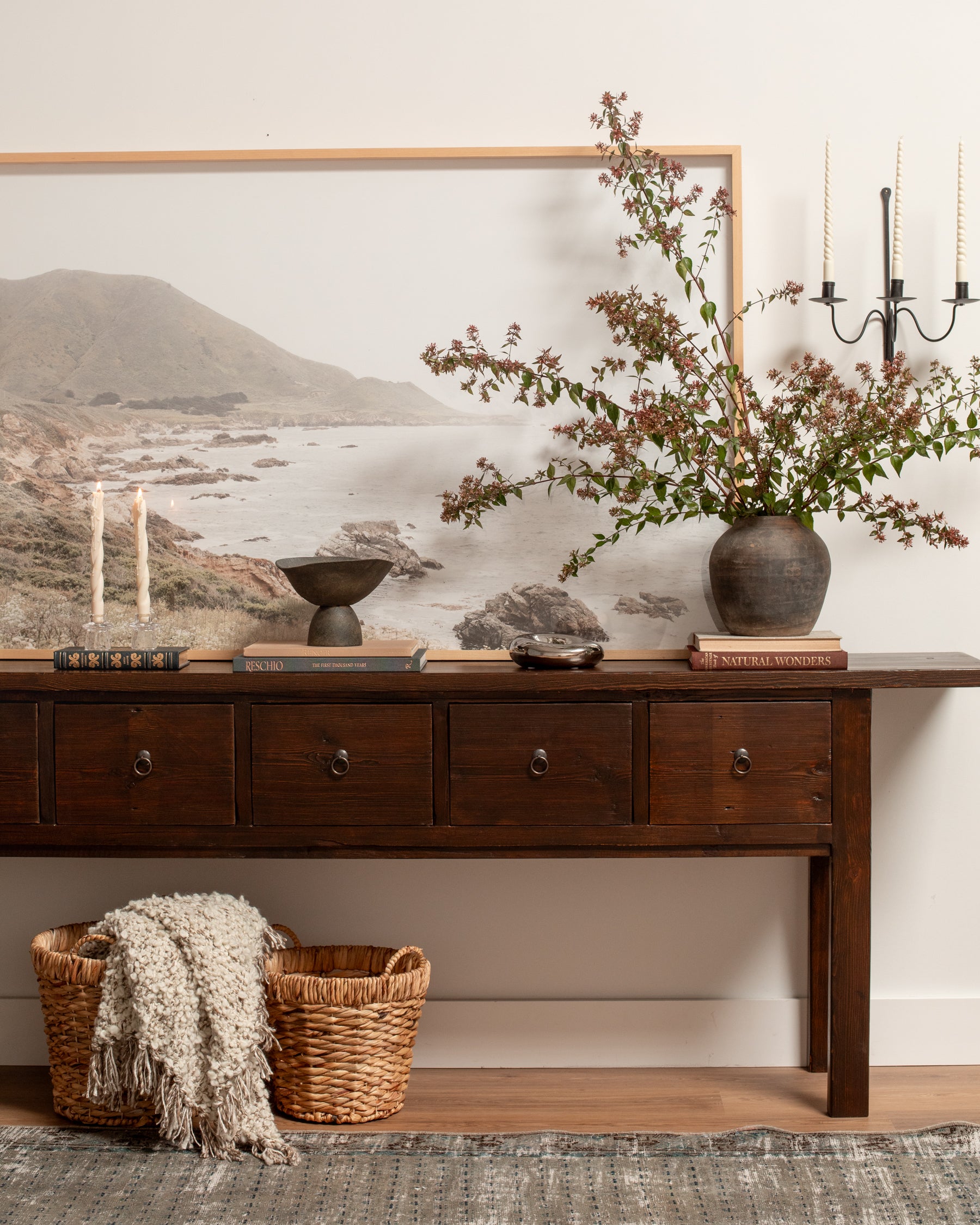 Tiburon Console Table – The Vintage Rug Shop