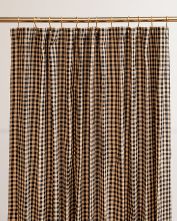 Country Gingham Shower Curtain