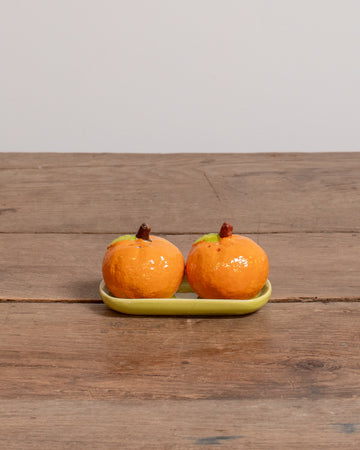 Country Oranges Salt & Pepper Shakers