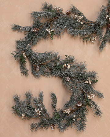 Faux Cypress Garland