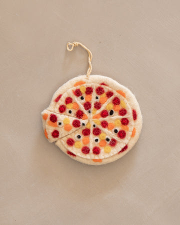 Pizza Lover Felt Ornament
