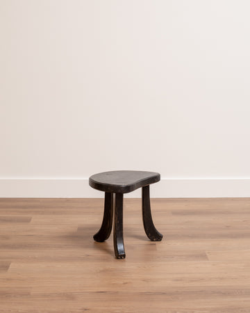 Vintage French Carved Stool