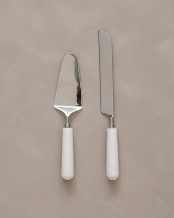 Marble Cake Serving Set