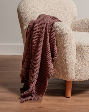 Remy Waffle Throw