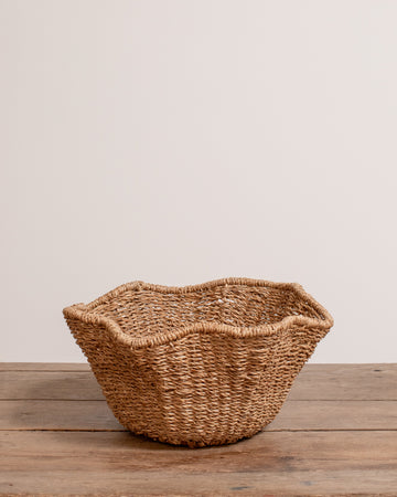 Ruffle Woven Bowl