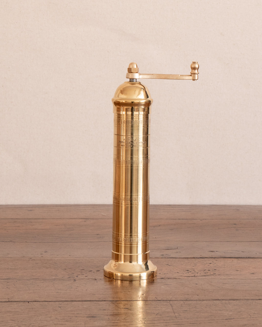 Brass Salt Mill 9"