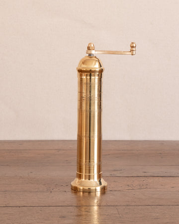 Brass Salt Mill 9"