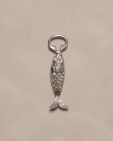 Silver Fish Bottle Opener