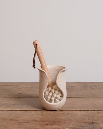 Stoneware Brush Stand