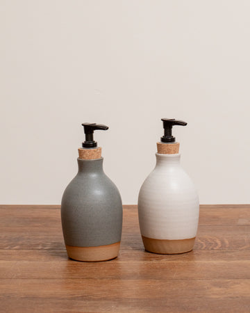 Stoneware Soap Dispenser