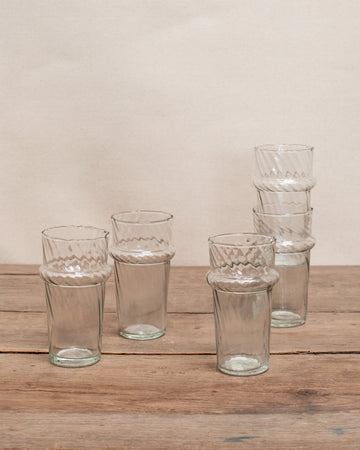 Swirl Drinking Glass