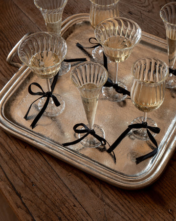 Silver Hotel Tray - Square