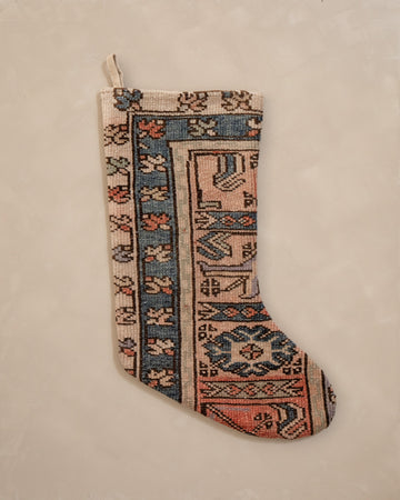 Vintage Rug Stocking XIV