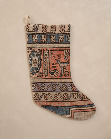 Vintage Rug Stocking XVII